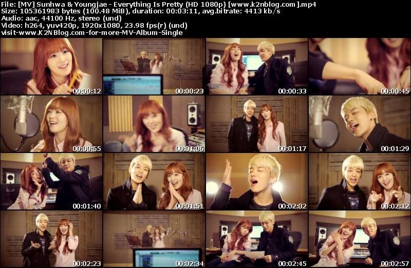 [MV] Sunhwa (secreta) e Youngjae (BAP) - Tudo é muito [HD 1080p Youtube]