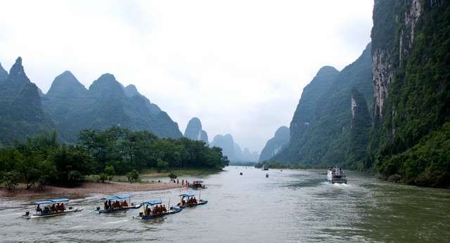 Crucero por el rio Li, un paisaje de ensueño - China milenaria (20)